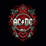 Camiseta Brasão AC DC - Imagem 2