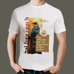 Camiseta Desmotivacional Pássaro