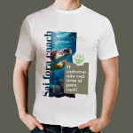 Camiseta Desmotivacional Tartaruga