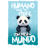 Babylook Humano... Panda - Imagem 2