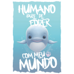 Babylook Humano... Golfinho - Imagem 2