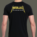 Camiseta Metallica To Live Is To Die - Imagem 2