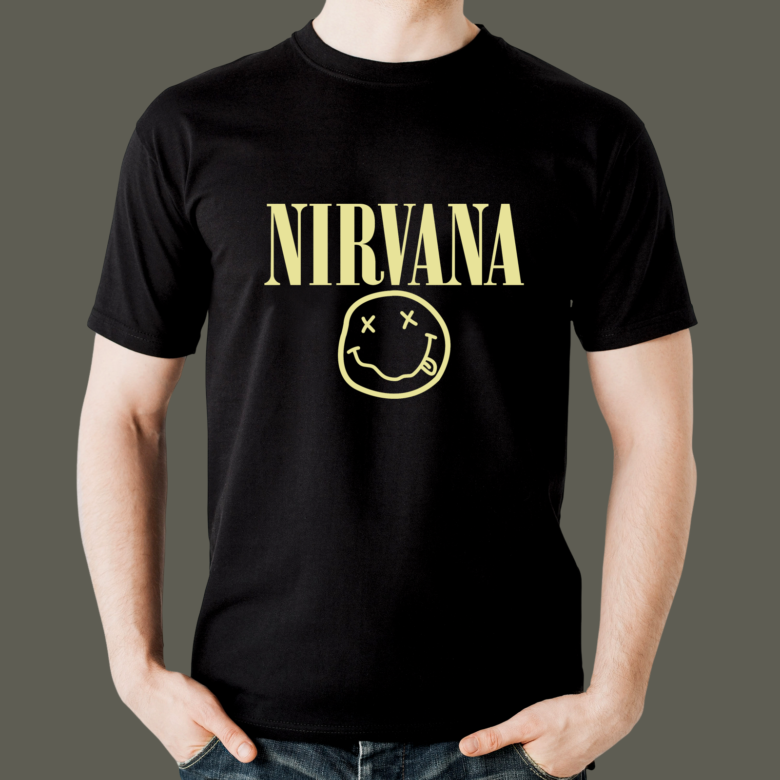 camiseta-logo-nirvana Camiseta Logo Nirvana - Imagem 1
