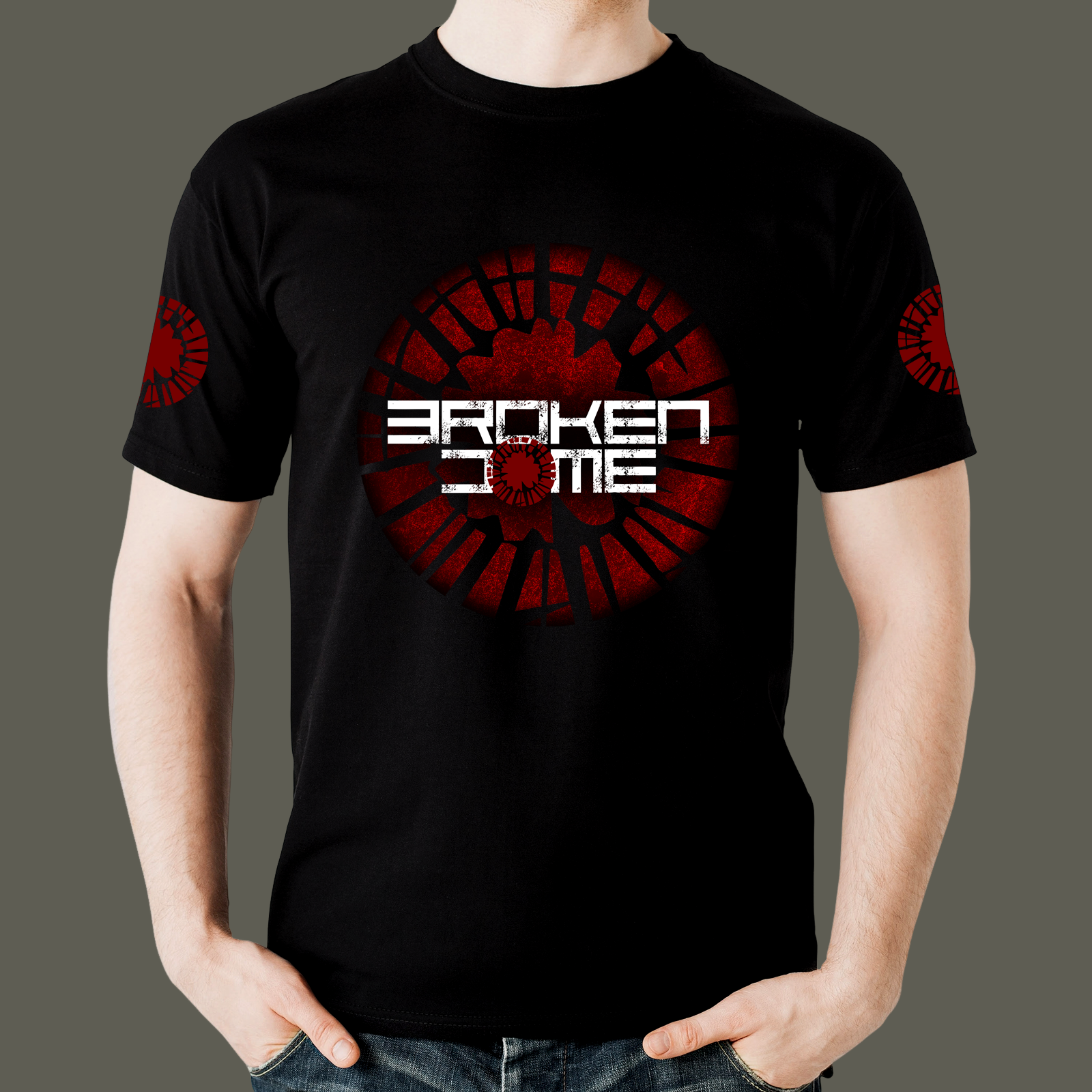 mockup-camiseta-broken-dome-frente Camiseta Broken Dome - Imagem 1