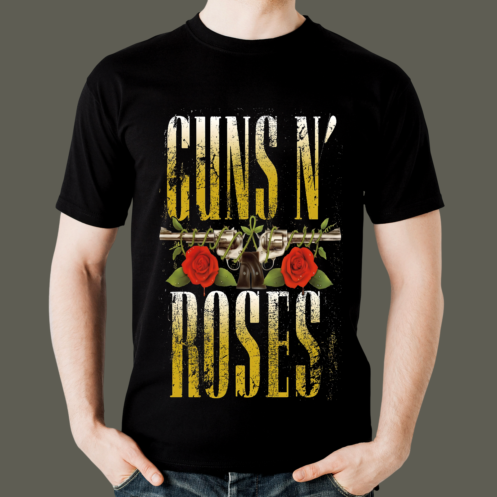 mockup-camiseta-guns-and-roses-frente Camiseta Guns N´Roses - Imagem 1